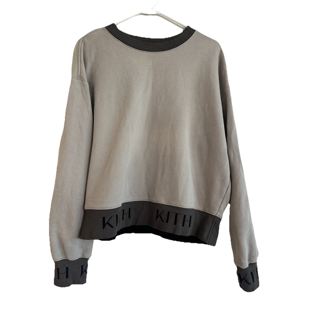 Kith Logo Crew Neck Slight Crop Medium